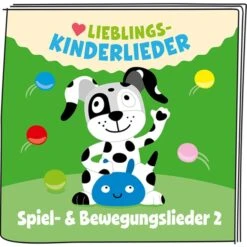 Tonies Lieblings-Kinderlieder Spiel- Und Bewegungslieder 2, Spielfigur -Kinder Welt Verkauf Tonies Lieblings Kinderlieder Spiel und Bewegungslieder 2 Spielfigur@@1se2tt2b 2