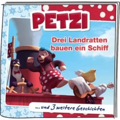 Tonies Petzi - Drei Landratten Bauen Ein Schiff, Spielfigur -Kinder Welt Verkauf Tonies Petzi Drei Landratten bauen ein Schiff Spielfigur@@1se2tt2l 3