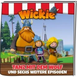 Tonies Wickie - Tanz Mit Dem Wolf, Spielfigur -Kinder Welt Verkauf Tonies Wickie Tanz mit dem Wolf Spielfigur@@1se2tt1u 2