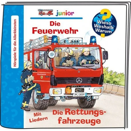 Tonies® Wieso? Weshalb? Warum? Junior - Die Feuerwehr/Die Rettungsfahrzeuge 4 Tonies® Wieso? Weshalb? Warum? Junior - Die Feuerwehr/Die Rettungsfahrzeuge – Bild 2